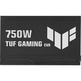 ASUS TUF Gaming Gold EVO alimentation modulaire 750 watt Noir, 1x 12V-2x6, 2x PCIe