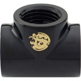 Bitspower T-Block avec triple filetage interne G1/4, Connecteur Noir
