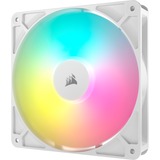 Corsair RS140 ARGB, Ventilateur de boîtier Blanc, 2 pièces, connecteur de ventilateur PWM à 4 broches