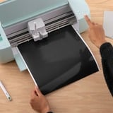 Cricut Smart Label - Permanent - Writable Black, Film autocollant Noir, 90 cm