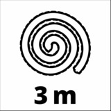 Einhell 2362005 Accessoire et fourniture pour aspirateur Universel Tuyau Noir, Universel, Tuyau, Rouge, 92 mm, 367 mm, 600 g