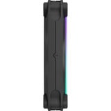 Fractal Design Momentum 12 RGB ventilateurs de boîtier Noir, 3 pièces, 120 x 120 x 25 mm, PWM