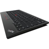 HP ThinkPad TrackPoint II, clavier Noir, Layout BE, Mécanique des ciseaux, Bluetooth, 75%