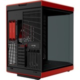 HYTE Y70 boîtier midi tower Rouge | 2x USB-A | 1x USB-C | Verre Trempé