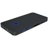 ICY BOX IB-DK2108M-C Avec fil USB 3.2 Gen 1 (3.1 Gen 1) Type-C Anthracite, Boîtier disque dur Noir, Avec fil, USB 3.2 Gen 1 (3.1 Gen 1) Type-C, 100 W, Anthracite, MicroSD (TransFlash), SD, SSD