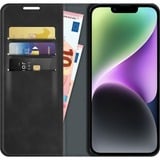 Just in Case iPhone 14 - Wallet Case, Housse/Étui smartphone Noir