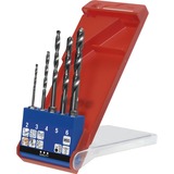KWB Jeu de forets hélicoïdaux Hss 5 pièces, Jeu de mèches de perceuse 2-6mm