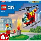 LEGO City - L'hélicoptère des pompiers, Jouets de construction 60318