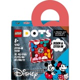 LEGO DOTS - Mickey Mouse & Minnie Mouse: écusson à coudre, Jouets de construction 