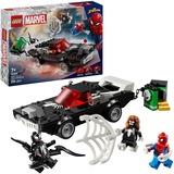 LEGO Marvel Super Heroes - Spider-Man vs Venoms voiture classique, Jouets de construction 76309