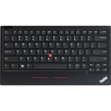 Lenovo ThinkPad TrackPoint II, clavier Noir, Layout BE, Mécanique des ciseaux, Bluetooth, 75%