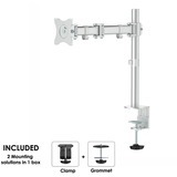 Neomounts NM-D135SILVER, Support de moniteur Argent