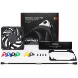 Noctua NF-A12x25 PWM chromax.black.swap, Ventilateur de boîtier Noir, Connexion PWM à 4 broches