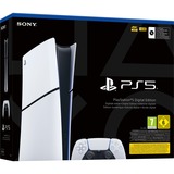 Sony PlayStation 5 Digital Edition (Slim) Blanc/Noir