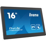 iiyama ProLite T1624MSC-B1 15.6" Moniteur tactile  Noir
