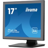 iiyama ProLite T1732MSC-B1SAG 17" Moniteur tactile  Noir (Mat), VGA, DisplayPort, HDMI, tactile