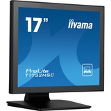iiyama ProLite T1732MSC-B1SAG 17" Moniteur tactile  Noir (Mat), VGA, DisplayPort, HDMI, tactile