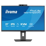 iiyama ProLite XB2797QSNPH-B1 27" Moniteur  Noir, HDMI, DisplayPort, USB-C, LAN, Audio, Webcam