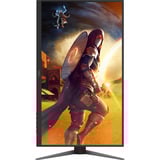 AOC U27G4XM 27" 4K UHD Moniteur gaming  Noir/Rouge, HDMI 2.1, DisplayPort 1.4, 4x USB-A, USB-B, 160 Hz