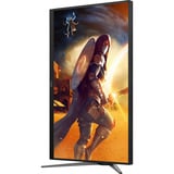 AOC U27G4XM 27" 4K UHD Moniteur gaming  Noir/Rouge, HDMI 2.1, DisplayPort 1.4, 4x USB-A, USB-B, 160 Hz