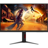 AOC U27G4XM 27" 4K Ultra HD Moniteur gaming Noir/rouge, 1x DisplayPort, 1x HDMI, 4x USB-A, 160 Hz / 320 Hz