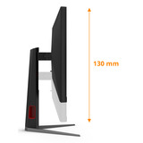 AOC U27G4XM 27" 4K Ultra HD Moniteur gaming Noir/rouge, 1x DisplayPort, 1x HDMI, 4x USB-A, 160 Hz / 320 Hz