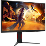 AOC  27" 4K UHD Moniteur gaming  Noir/Rouge