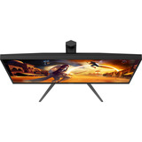 AOC  27" 4K UHD Moniteur gaming  Noir/Rouge