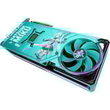 ASUS GeForce RTX 5080 ROG ASTRAL GAMING OC Hatsune Miku Edition, Carte graphique Turquoise, DLSS 4, 3x DisplayPort, 2x HDMI 2.1