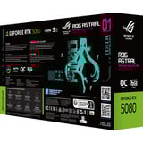 ASUS GeForce RTX 5080 ROG ASTRAL GAMING OC Hatsune Miku Edition, Carte graphique Turquoise, DLSS 4, 3x DisplayPort, 2x HDMI 2.1