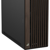 ASUS PROART PA602 WALNUT WOOD METAL PWM MODERN BLACK boîtier big tower Marron/bois | 4x USB-A | 1x USB-C