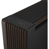 ASUS ProArt PA602 Wood Edition Retro Brown - Metal Panel boîtier big tower Marron/bois | 4x USB-A | 1x USB-C