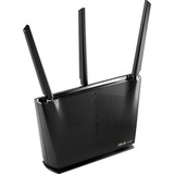 ASUS RT-AX68U AX2700 AiMesh routeur sans fil Ethernet Bi-bande (2,4 GHz / 5 GHz) Noir Noir/Or, Wi-Fi 6 (802.11ax), Bi-bande (2,4 GHz / 5 GHz), Ethernet/LAN, Noir, Routeur