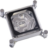 Alphacool Eisblock XPX Aurora Edge, Refroidisseur CPU Chrome, ARGB