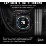 Corsair 32 GB DDR5-6000 (2x 16 GB) Kit, Mémoire vive Noir, CMK32GX5M2B6000Z28, Vengeance, XMP 3.0, EXPO