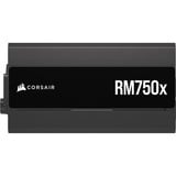 Corsair RM750x (2024) alimentation modulaire 750 watt Noir, 1x 12V-2x6, 3x PCIe