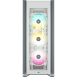 Corsair iCUE 7000X RGB, Grand tour Blanc, 4x USB-A 3.2 (5 Gbit/s), USB-C 3.2 (5 Gbit/s), Audio, Window-kit