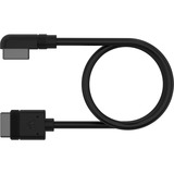 Corsair iCUE LINK 1x 90°, Câble Noir, 60 cm, En vrac