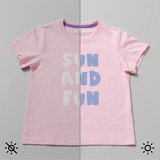 Cricut Color Change Iron-On UV - Pastel Blue, Matériau d'impression Bleu