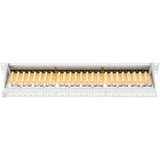 Digitus Panneau de raccordement 19, Panneau de brassage Gris clair, Cat.6, Vente au détail