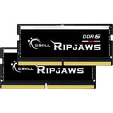 G.Skill Ripjaws 96 Go DDR5-5600 (2x 48 Go) mémoire PC portable Noir, F5-5600S4645A48GX2-RS, SO-DIMM, XMP 3.0