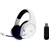 HyperX Cloud Stinger Core - Wireless for PlayStation casque gaming over-ear Blanc/Bleu, PS5, PS4, PS4 Pro, PC