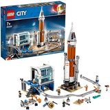 LEGO City - La fusée spatiale et sa station de lancement, Jouets de construction 60228