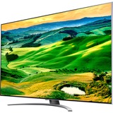 LG 75QNED826QB 75" Ultra HD qned-tv Argent, 4x HDMI, 2x USB, Optique, CI+, Bluetooth, LAN, WLAN, HDR
