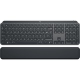 Logitech MX Keys Advanced Wireless Illuminated, Clavier Noir, Bluetooth