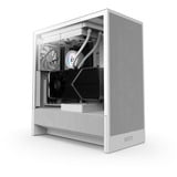 NZXT H5 Flow v2 boîtier midi tower Blanc | 1x USB-A | 1x USB-C | Window