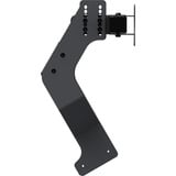 Res-Tech GT Monitor Stand Integrated Single Reinforced, Support de moniteur Noir, VESA réglable