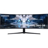 SAMSUNG Odyssey Neo G9 Mini led 49" Gaming Moniteur Noir/blanc brillant, 2x HDMI, DisplayPort, 2x USB-A 3.2 (5 Gbit/s), 240 Hz