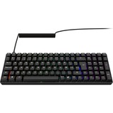 Sharkoon SKILLER SGK50 S2 PBT RGB clavier gaming mécanique Noir, Layout BE (AZERTY), Gateron G Pro 3.0 Yellow, 96%, Hot-swappable