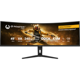 iiyama G-Master Gold Phoenix GCB4986DQSNP-B1 49" Moniteur UltraWide gaming Noir, 1x DisplayPort, 2x HDMI, 3x USB-C, 2x USB-A, 240 Hz